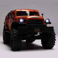 Axial SCX24 40s 4 Door Dodge Power Wagon Rock RC Crawler Orange AXI00007T1 605482181362