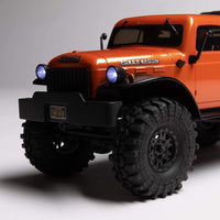 Axial SCX24 40s 4 Door Dodge Power Wagon Rock RC Crawler Orange AXI00007T1 605482181362