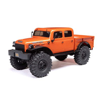 Axial SCX24 40s 4 Door Dodge Power Wagon Rock RC Crawler Orange AXI00007T1 605482181362