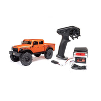 Axial SCX24 40s 4 Door Dodge Power Wagon Rock RC Crawler Orange AXI00007T1 605482181362
