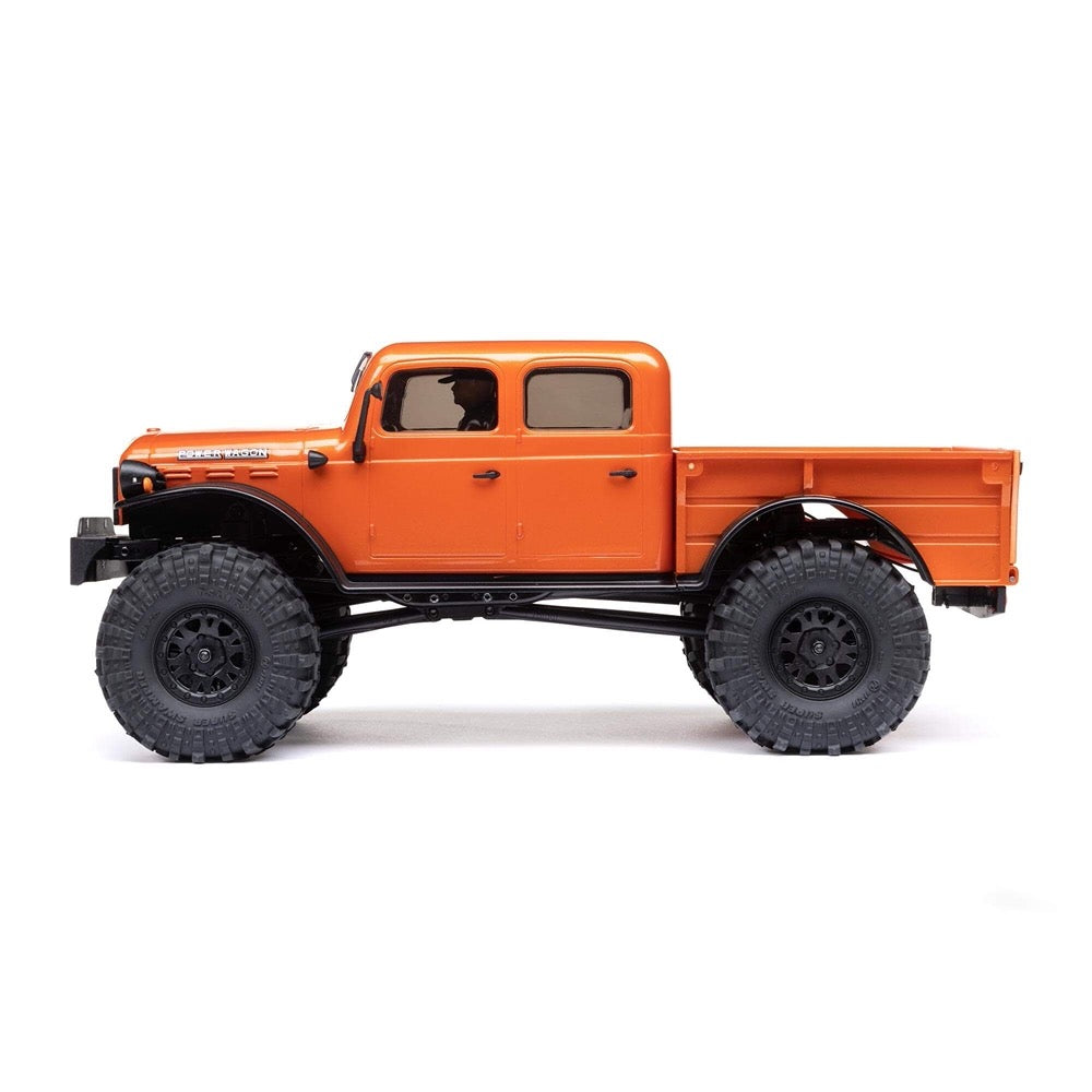 Axial SCX24 40s 4 Door Dodge Power Wagon Rock RC Crawler Orange AXI00007T1 605482181362