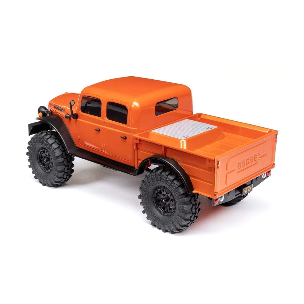 Axial SCX24 40s 4 Door Dodge Power Wagon Rock RC Crawler Orange AXI00007T1 605482181362