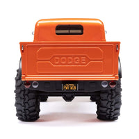 Axial SCX24 40s 4 Door Dodge Power Wagon Rock RC Crawler Orange AXI00007T1 605482181362