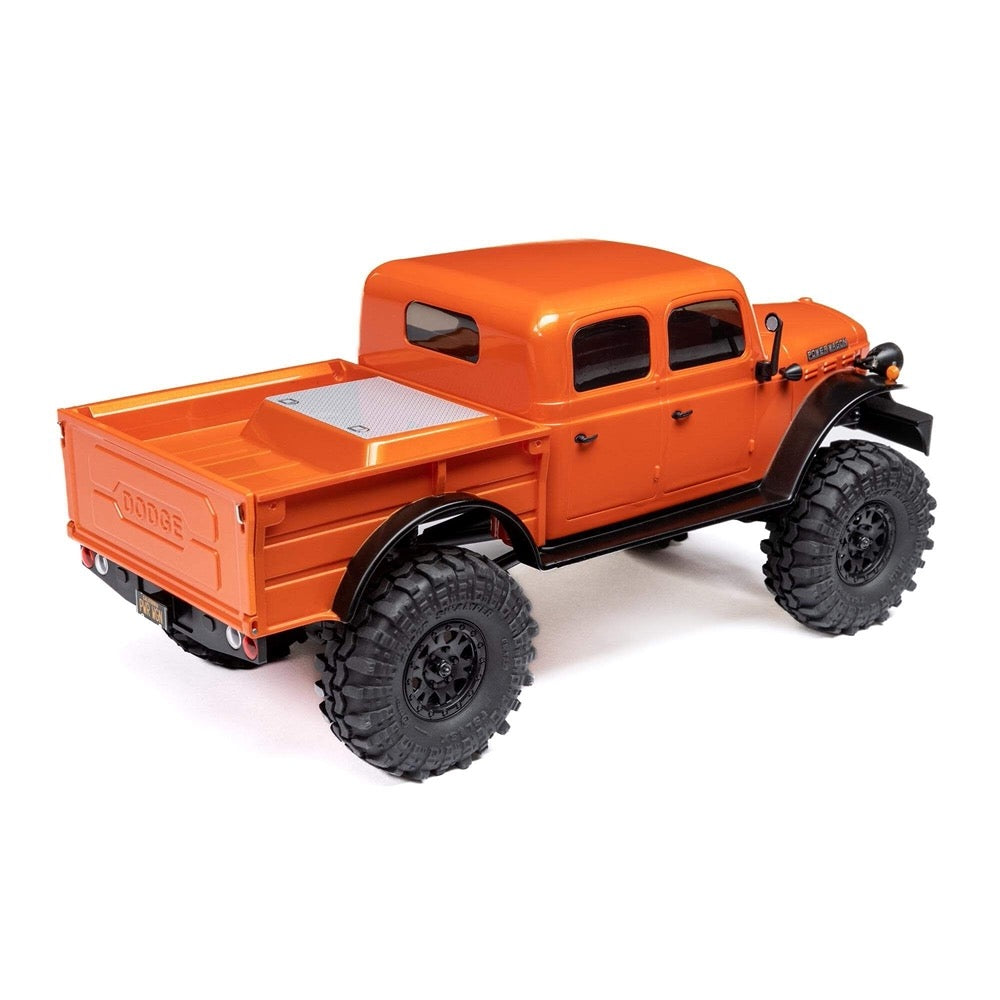 Axial SCX24 40s 4 Door Dodge Power Wagon Rock RC Crawler Orange AXI00007T1 605482181362