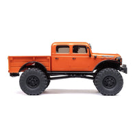 Axial SCX24 40s 4 Door Dodge Power Wagon Rock RC Crawler Orange AXI00007T1 605482181362
