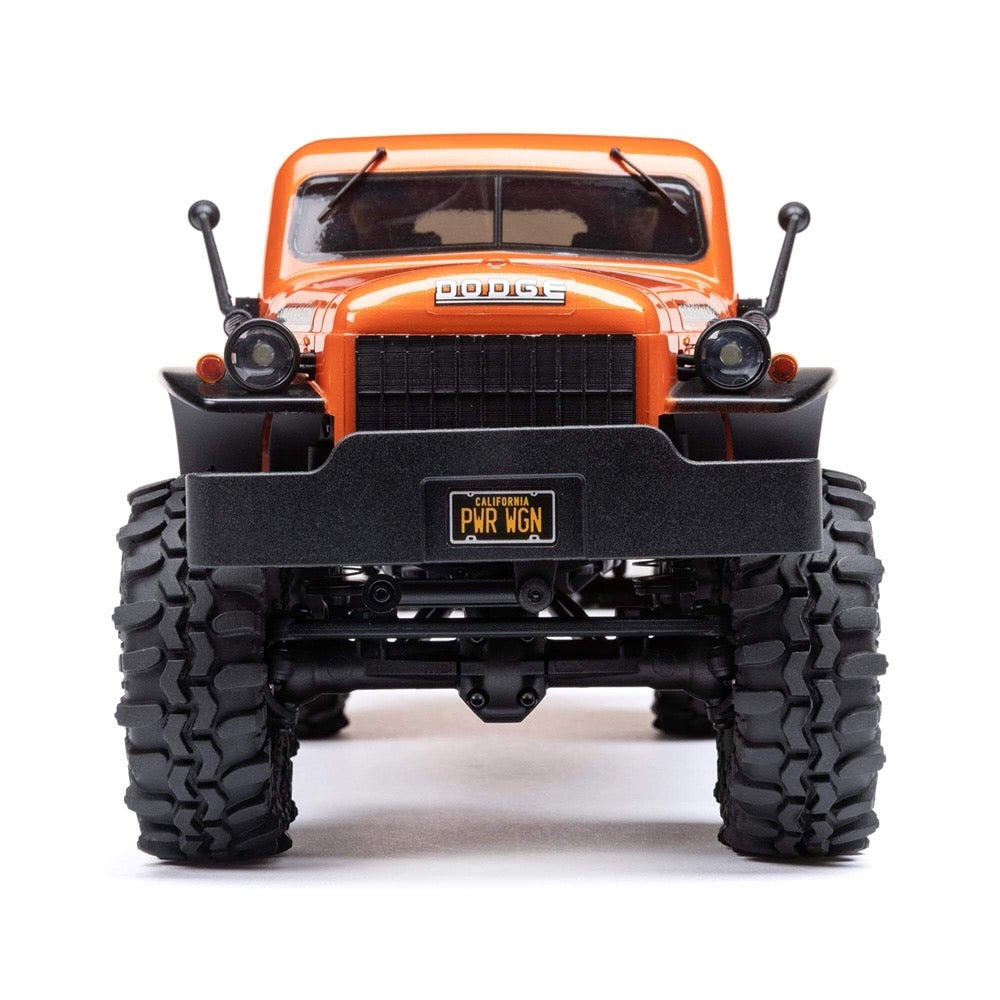 Axial SCX24 40s 4 Door Dodge Power Wagon Rock RC Crawler Orange AXI00007T1 605482181362