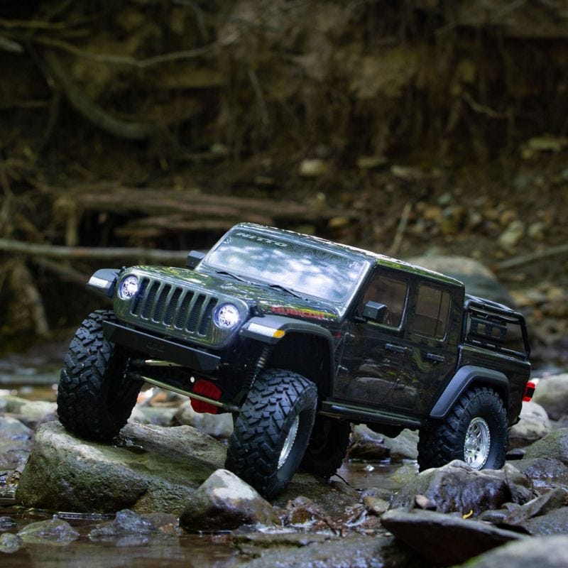 Axial AXI03006T1 SCX10 III Jeep JT Gladiator RC Crawler Grey