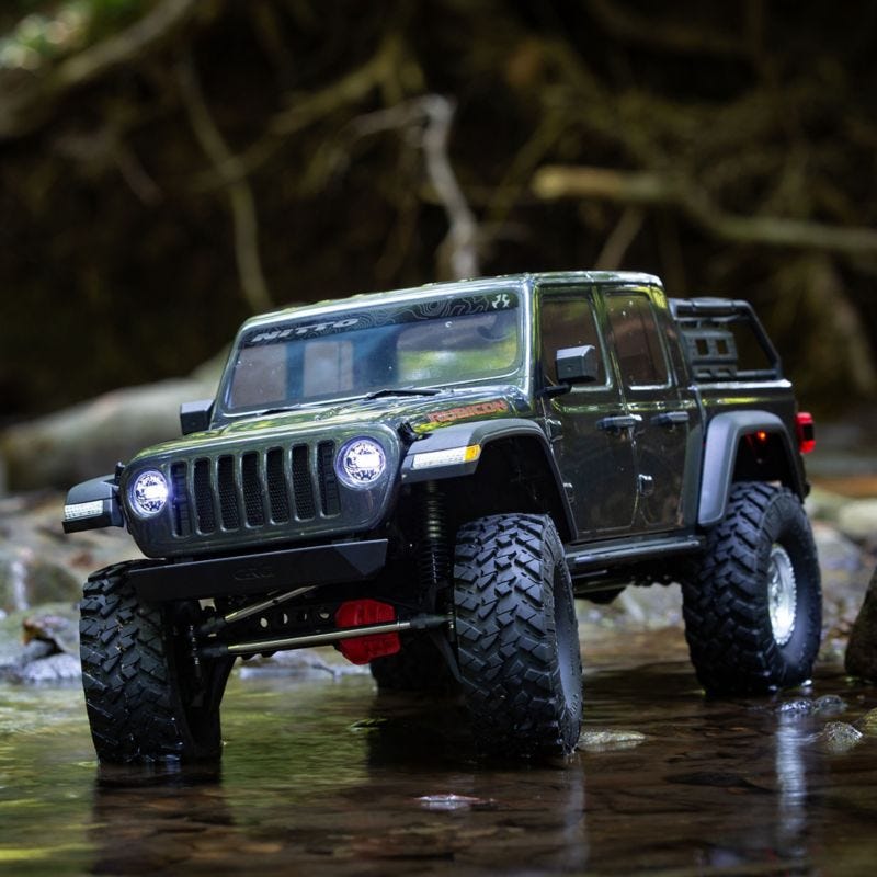 Axial AXI03006T1 SCX10 III Jeep JT Gladiator RC Crawler Grey