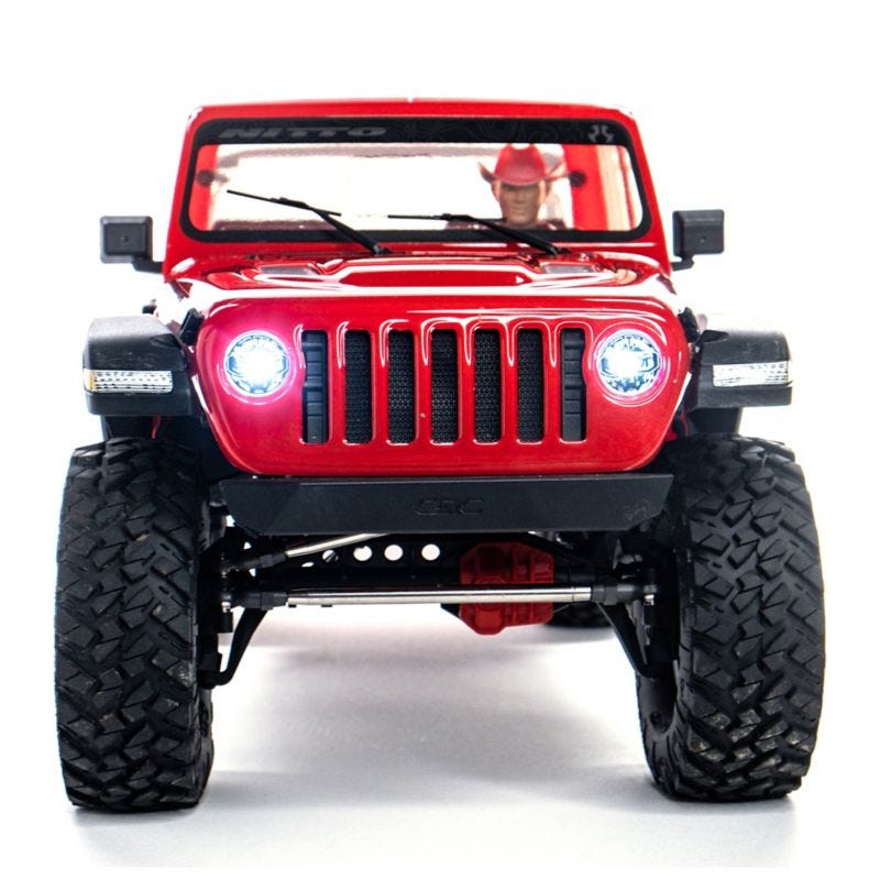 Axial AXI03006T2 SCX10 III Jeep JT Gladiator RC Crawler Red