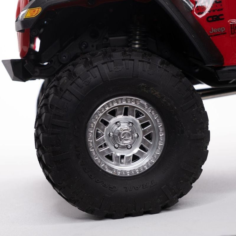 Axial AXI03006T2 SCX10 III Jeep JT Gladiator RC Crawler Red