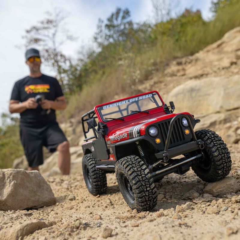 Axial 1/10 SCX10 III Jeep CJ-7 4WD RC Rock Crawler Red AXI03008T1