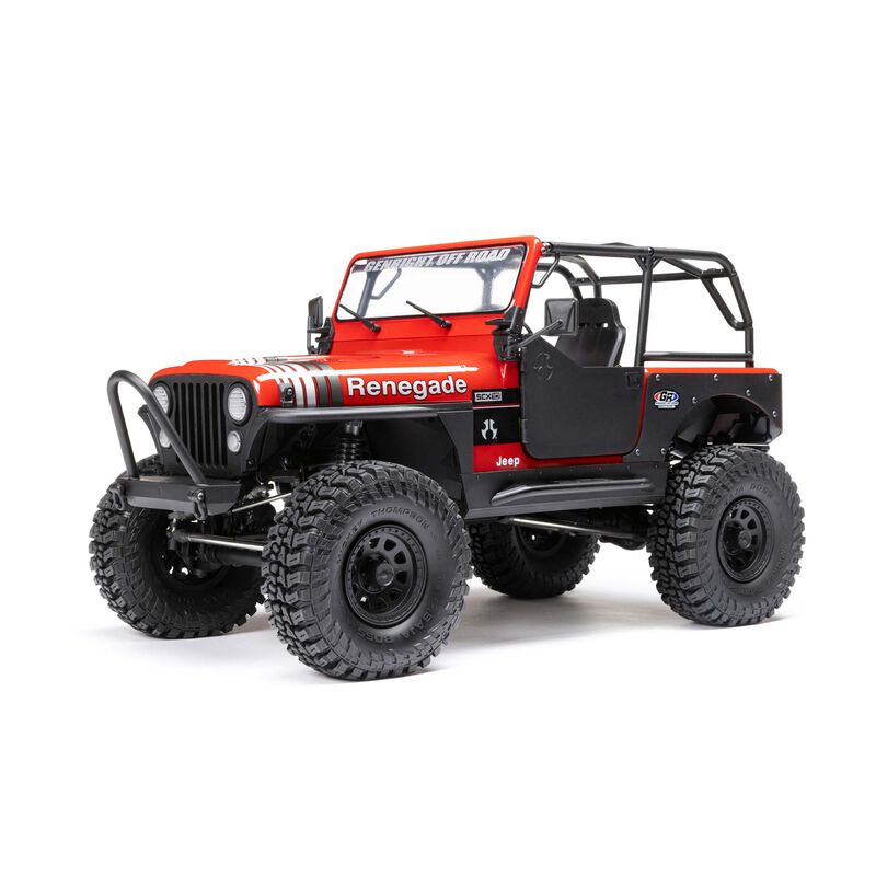 Axial 1/10 SCX10 III Jeep CJ-7 4WD RC Rock Crawler Red AXI03008T1