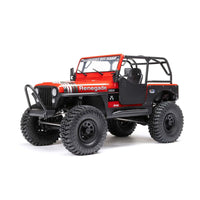 Axial 1/10 SCX10 III Jeep CJ-7 4WD RC Rock Crawler Red AXI03008T1