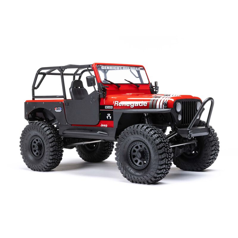 Axial 1/10 SCX10 III Jeep CJ-7 4WD RC Rock Crawler RTR Red AXI03008T1