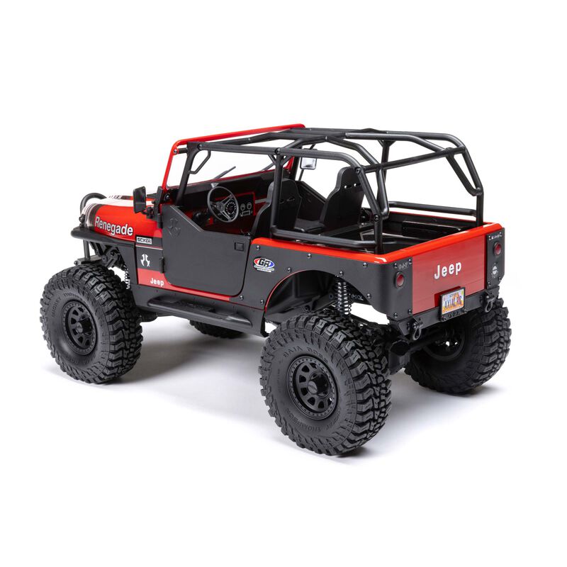 Axial 1/10 SCX10 III Jeep CJ-7 4WD RC Rock Crawler Red AXI03008T1