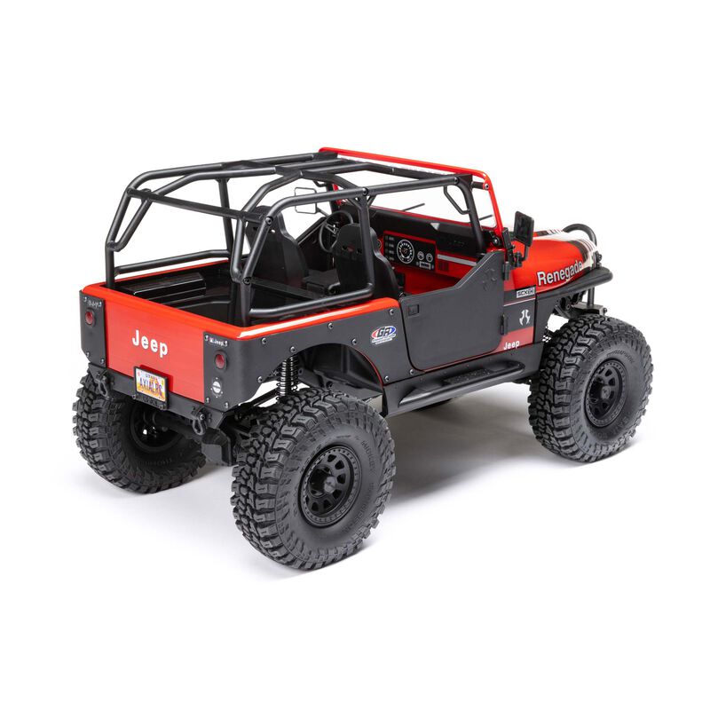Axial 1/10 SCX10 III Jeep CJ-7 4WD RC Rock Crawler Red AXI03008T1