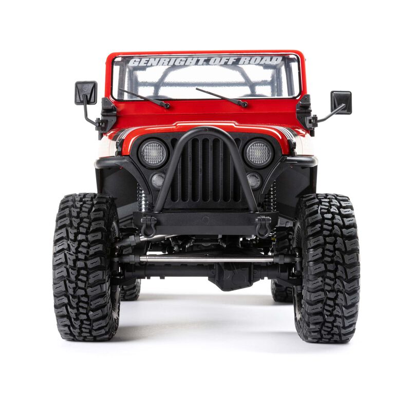 Axial 1/10 SCX10 III Jeep CJ-7 4WD RC Rock Crawler Red AXI03008T1