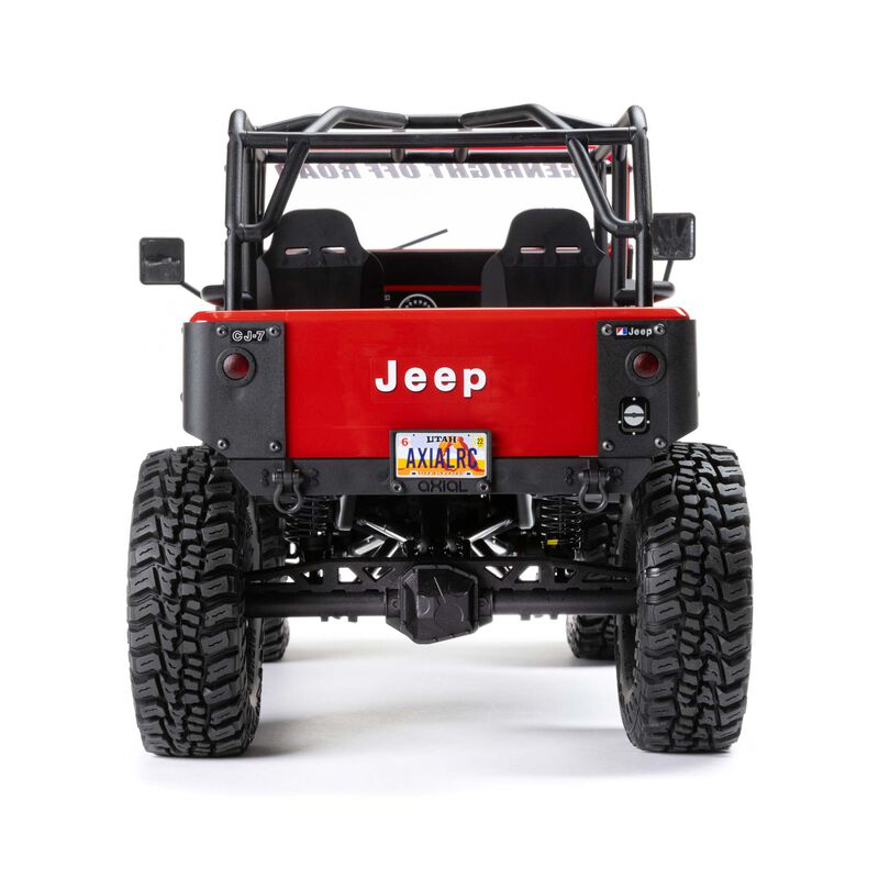 Axial 1/10 SCX10 III Jeep CJ-7 4WD RC Rock Crawler Red AXI03008T1