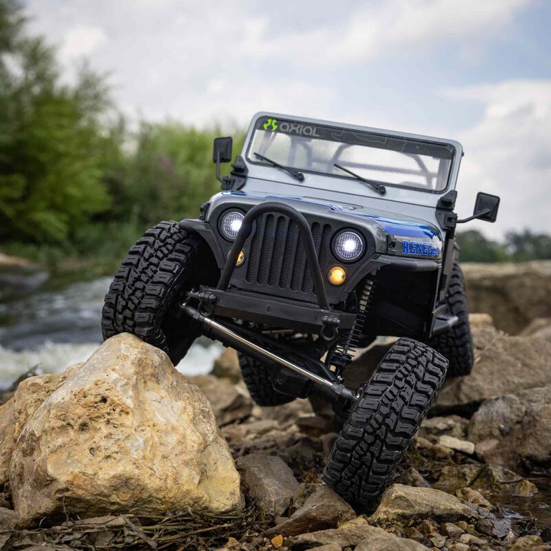 Axial 1/10 SCX10 III Jeep CJ-7 4WD RC Rock Crawler RTR Grey AXI03008T2