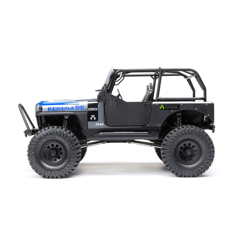 Axial 1/10 SCX10 III Jeep CJ-7 4WD RC Rock Crawler RTR Grey AXI03008T2