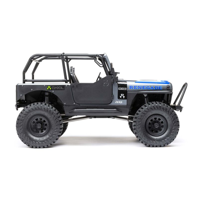 Axial 1/10 SCX10 III Jeep CJ-7 4WD RC Rock Crawler RTR Grey AXI03008T2