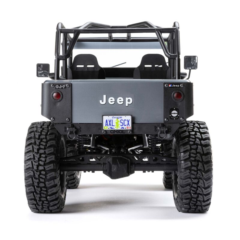 Axial 1/10 SCX10 III Jeep CJ-7 4WD RC Rock Crawler RTR Grey AXI03008T2
