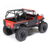 Axial 1/10 SCX10 III Jeep CJ-7 RC Crawler (Red) AXI03008V2T1