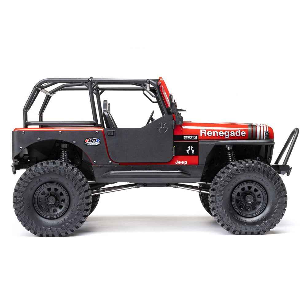 Axial 1/10 SCX10 III Jeep CJ-7 RC Crawler (Red) AXI03008V2T1