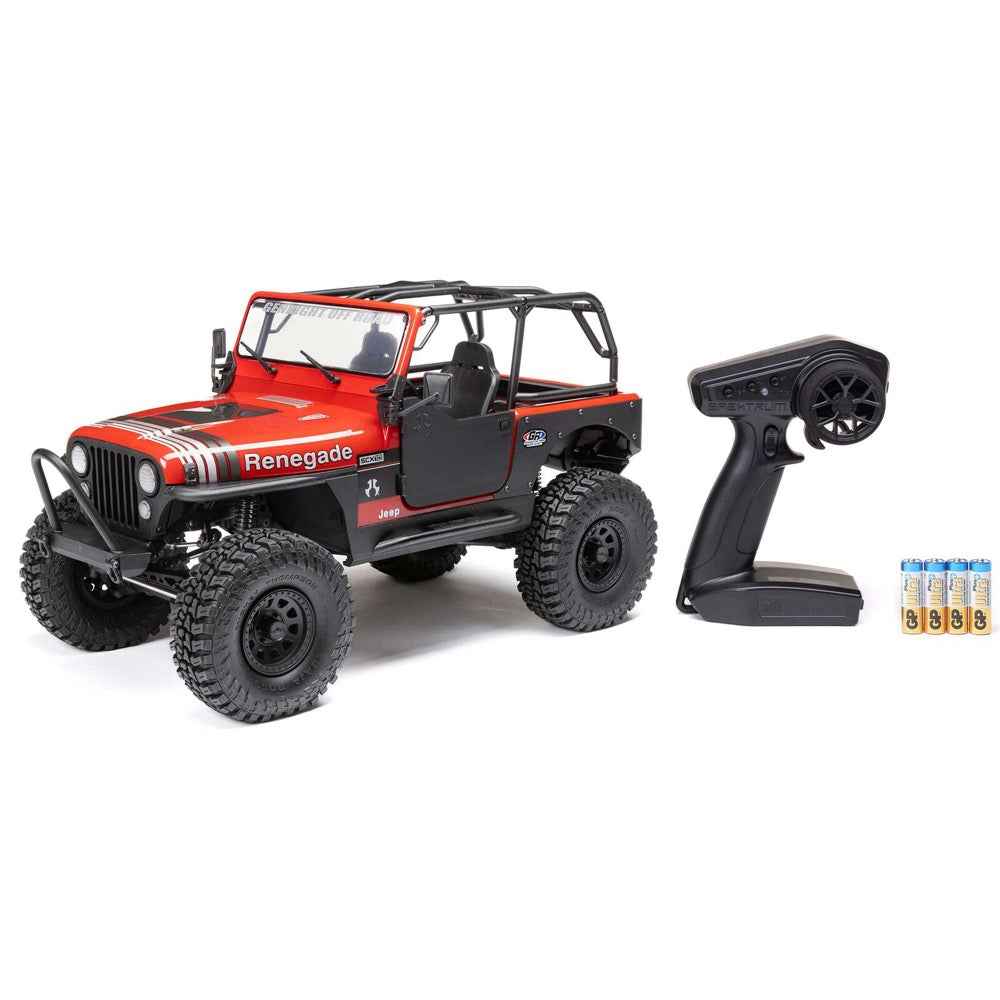 Axial 1/10 SCX10 III Jeep CJ-7 RC Crawler (Red) AXI03008V2T1