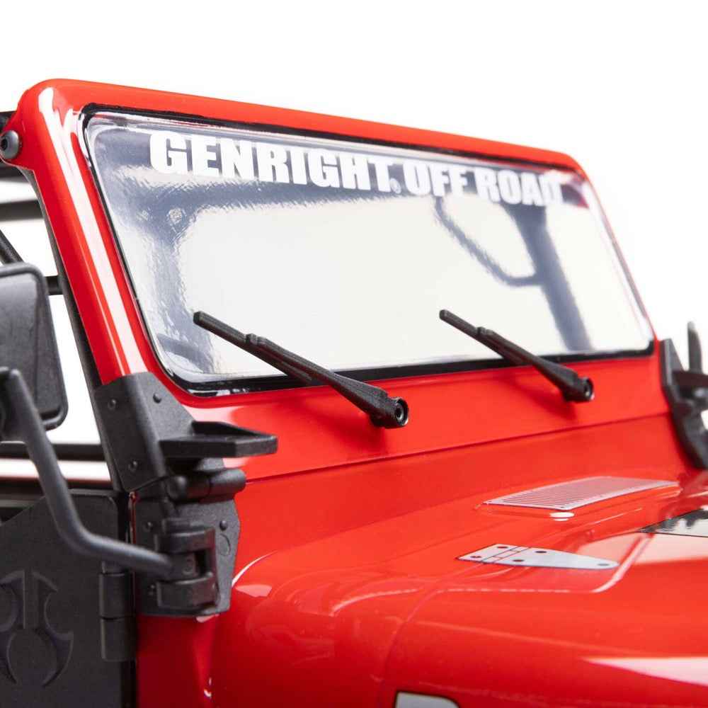 Axial 1/10 SCX10 III Jeep CJ-7 RC Crawler (Red) AXI03008V2T1