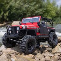 Axial 1/10 SCX10 III Jeep CJ-7 RC Crawler (Red) AXI03008V2T1