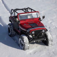 Axial 1/10 SCX10 III Jeep CJ-7 RC Crawler (Red) AXI03008V2T1