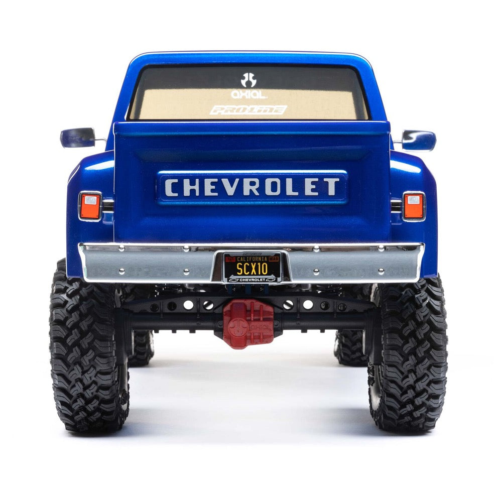 Axial 1/10 SCX10 III Base Camp 82 Chevy K10 RC Rock Crawler Blue AXI03030T1