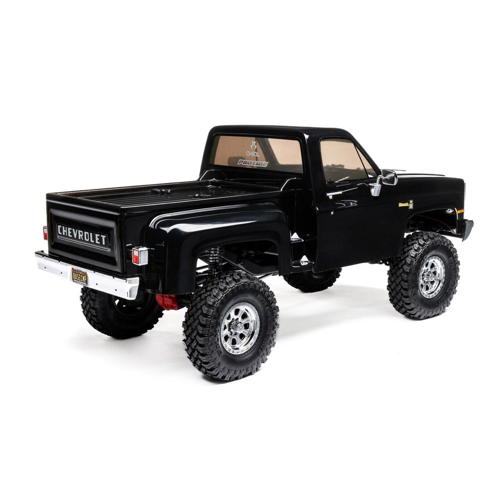 Axial 1/10 SCX10 III Base Camp 82 Chevy K10 RC Rock Crawler Black AXI03030T2