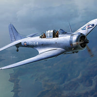 Academy 12331 1/48 USMC SBD-1 Pearl Harbour Plastic Model Kit