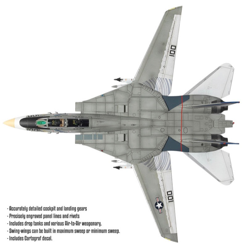 Academy 12563 1/72 Grumman F-14A VF-143 Pukin Dogs