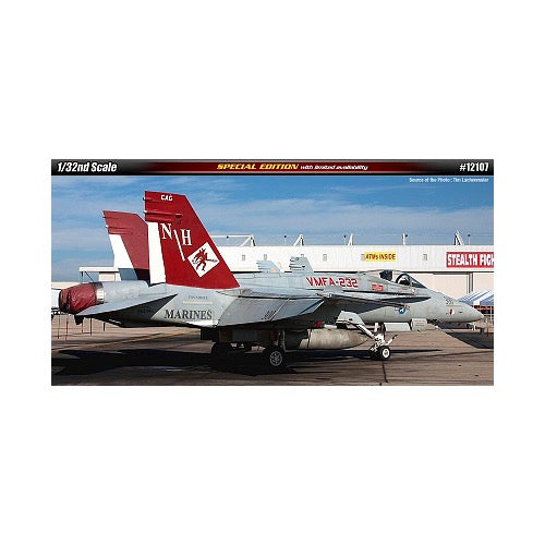 Academy 12107 1/32 F/A-18 VMFA-232 Red Devils (Australian Decals)
