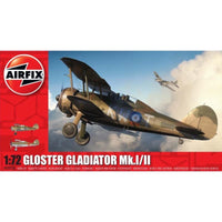 Airfix A02052A 1/72 Gloster Gladiator MkI/MkII 