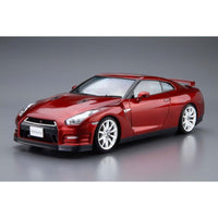 Aoshima 005857 1/24 Nissan R35 GT-R Pure Edition 2014 Plastic Model Kit 4905083058572