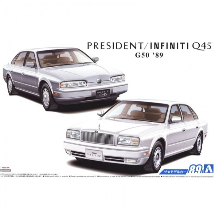 Aoshima A005642 1/24 G50 President JS/Infinity Q45 | Metro Hobbies