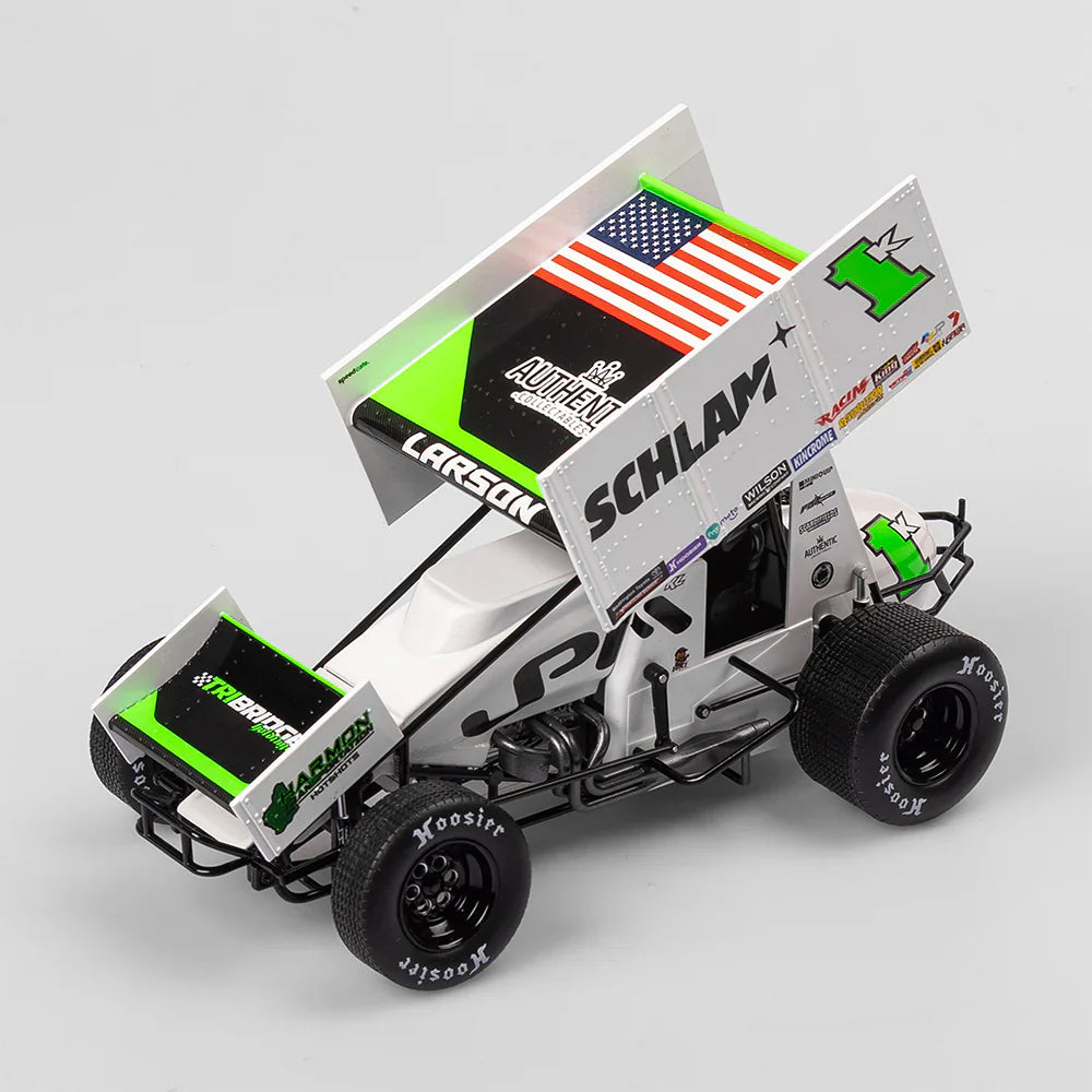 Authentic Collectables ACD18SC26A 1/18 Jason Pryde Motorsport No.1K Sprintcar 2025 High Limit International Perth Winner