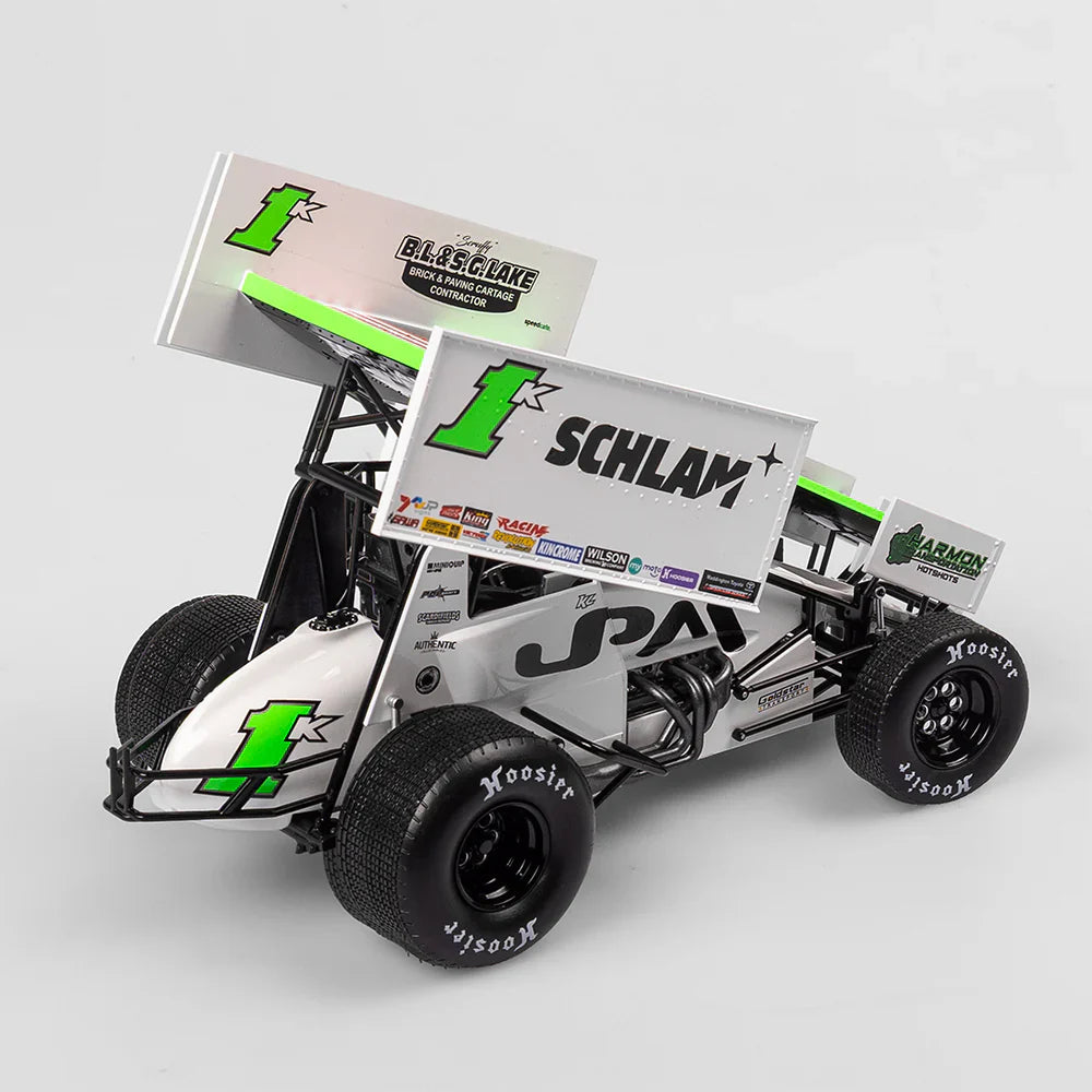 Authentic Collectables ACD18SC26A 1/18 Jason Pryde Motorsport No.1K Sprintcar 2025 High Limit International Perth Winner