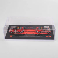 Authentic Collectables ACD43C23TC 1/43 Coca-Cola Racing By Erebus No.9 and No.99 Chevrolet Camaro ZL1 2023 Repco Supercars Championship Teams Champion Twin Set Will Brown and Brodie Kostecki