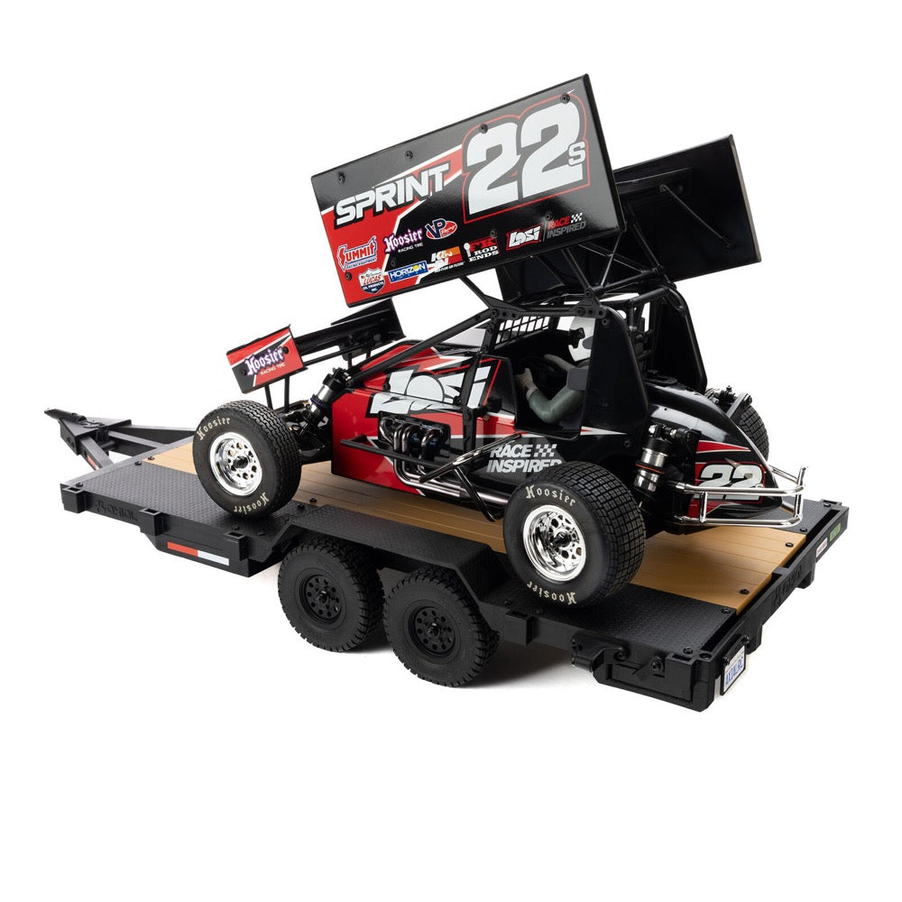 Axial SCX10 1/10 Flat Bed Vehicle Trailer