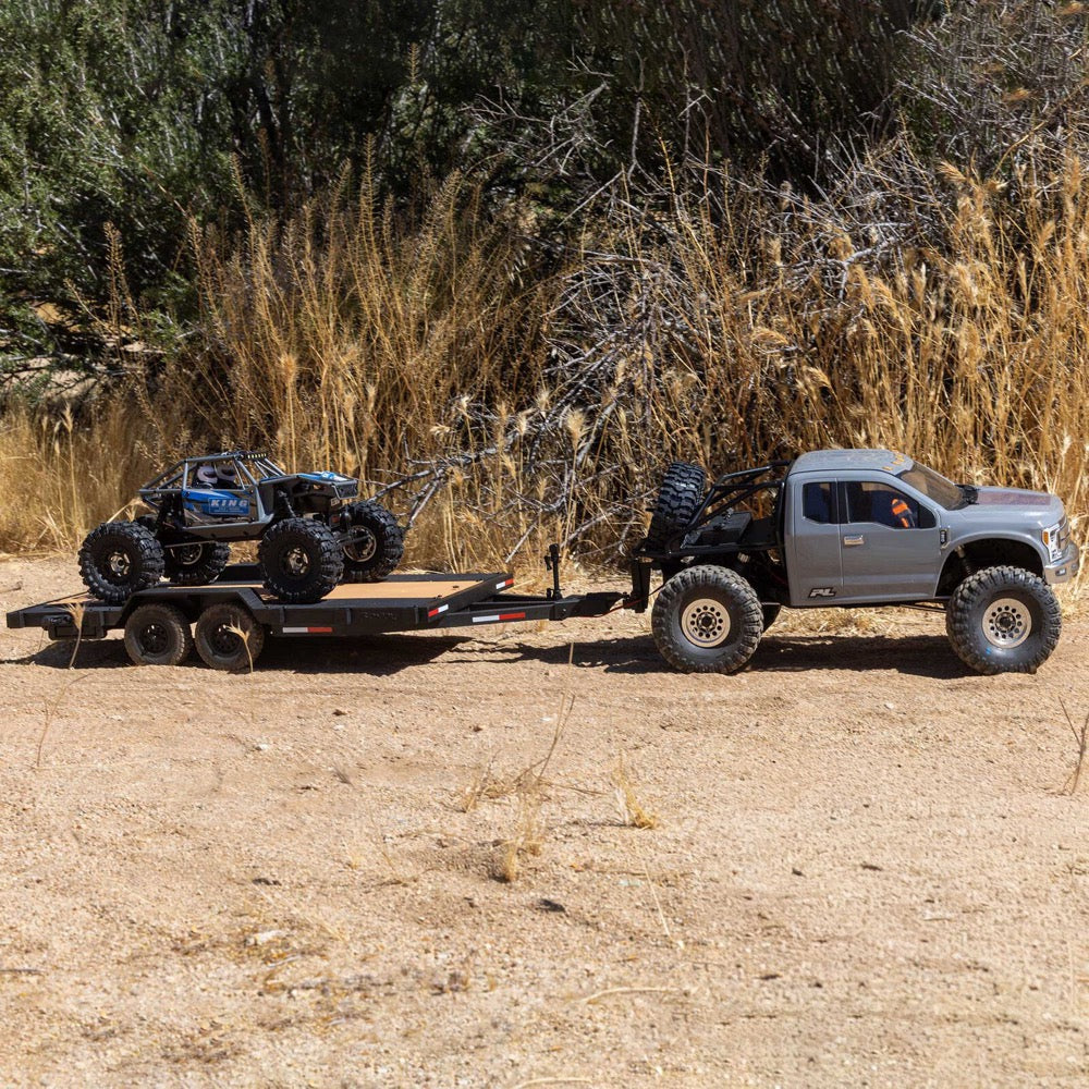Axial SCX10 1/10 Flat Bed Vehicle Trailer