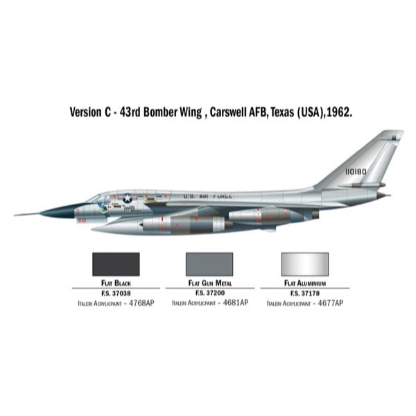 Italeri 1142 1/72 B-58 Hustler