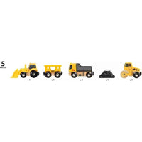 BRIO Construction Vehicles 5 Pieces