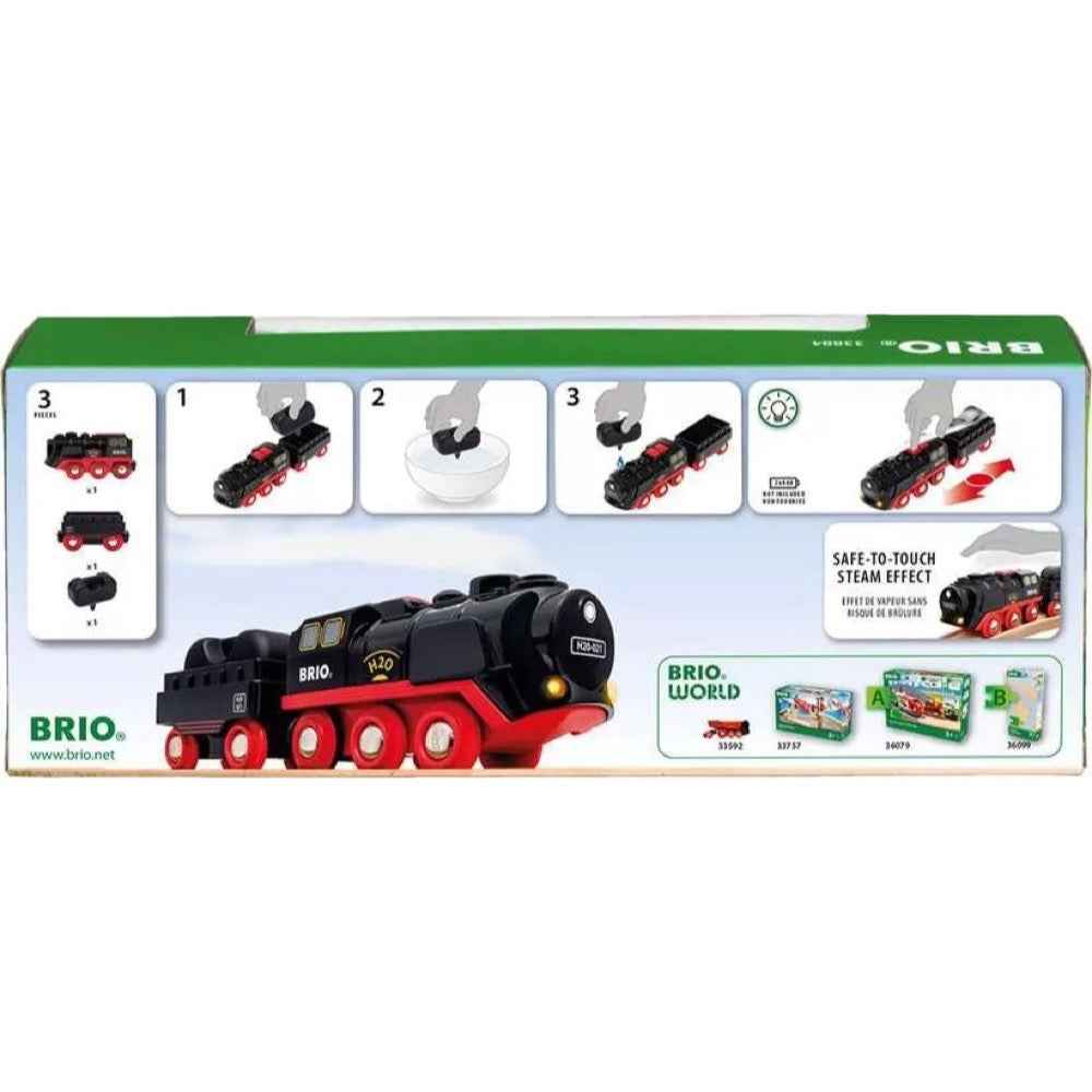 BRIO B/O Steaming Train 3 Pieces