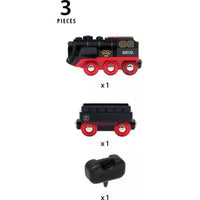 BRIO B/O Steaming Train 3 Pieces