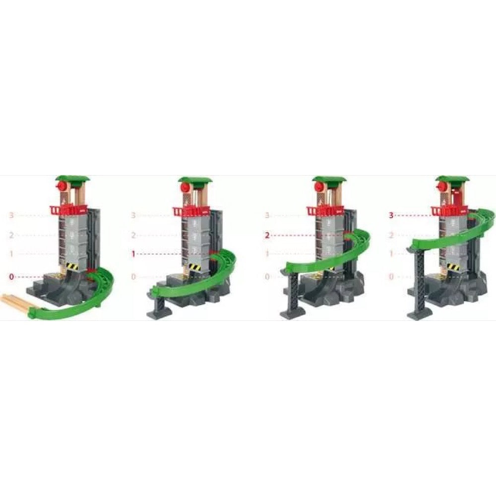 BRIO Lift and Load Warehouse Set 32 Pieces